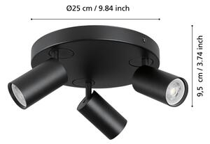 Eglo 900336 - LED RGBW Stmievateľné bodové svietidlo TELIMBELA-Z 3xGU10/4,9W/230V
