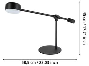 Eglo 900353 - LED Stolná lampa CLAVELLINA LED/6,8W/230V