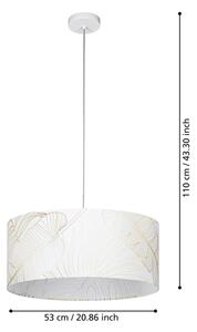 Eglo 900635 - Luster na lanku BUCAMARANGA 1xE27/40W/230V