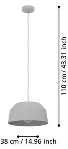 Eglo 900379 - Luster na lanku CONTRISA 1xE27/40W/230V pr. 38 cm