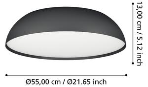 Eglo 900407 - LED RGBW Stmievateľné stropné svietidlo TOLLOS-Z 3xLED/11W/230V