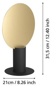 Eglo 900403 - LED Stolná lampa SARONA 1xGU10/4,5W/230V 3000K