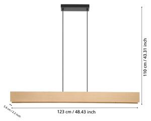 Eglo 900388 - LED RGBW Stmievateľný luster na lanku ANCHORENA-Z LED/35W/230V