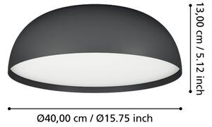 Eglo 900406 - LED RGBW Stmievateľné stropné svietidlo TOLLOS-Z 3xLED/7,5W/230V