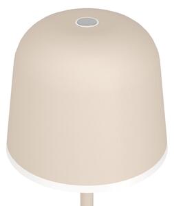 Eglo 900461-LED Stmievateľná vonkajšia lampa MANNERA 2,2W/5V 1800mAh béžová IP54