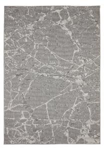 VONKAJŠÍ KOBEREC, 120/170 cm, sivá, biela Novel - Koberce