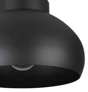 Eglo 900553 - Stropné svietidlo MOGANO 1xE27/40W/230V čierna