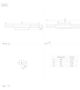 Eglo 900616 - LED Kúpeľňové osvetlenie zrkadla GEMILIANA LED/8,9W/230V IP44