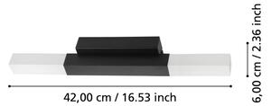 Eglo 900617 - LED Kúpeľňové nástenné svietidlo ALCUDIA 2xLED/5,5W/230V IP44