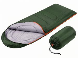 Spací vak 2v1 SNOORA 210x75 cm, zelený