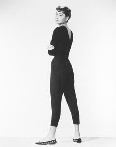 Umelecká fotografie Audrey Hepburn as Sabrina, Audrey Hepburn, (30 x 40 cm)