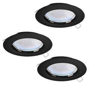 Eglo 900754 - SADA 3x LED Podhľadové svietidlo PENETO 1xGU10/2,8W/230V