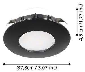 Eglo 900744-SADA 3x LED Kúpeľňové podhľadové svietidlo PINEDA LED/4,9W/230V IP44