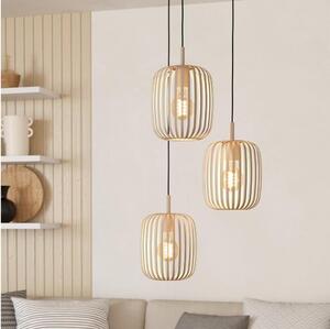 Eglo 900687 - Luster na lanku ROMAZZINA 3xE27/40W/230V béžová