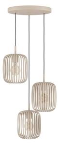 Eglo 900687 - Luster na lanku ROMAZZINA 3xE27/40W/230V béžová