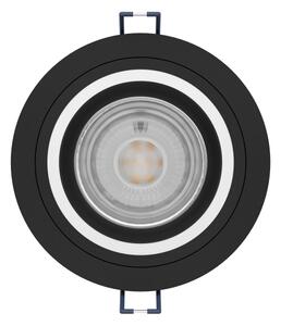 Eglo 900764 - LED RGBW Stmievateľné podhľadové svietidlo CAROSSO-Z 4,7W/230V čierna