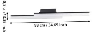 Eglo 900844 - LED Kúpeľňové stropné svietidlo PALMITAL 2xLED/11W/230V IP44