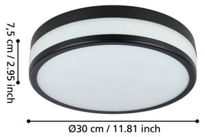 Eglo 900846 - LED Kúpeľňové stropné svietidlo PALERMO LED/17,1W/230V IP44