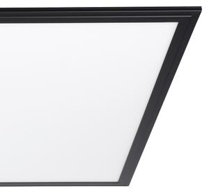 Eglo 900819 - LED Stropné svietidlo SALOBRENA LED/33W/230V 60x60 cm čierna