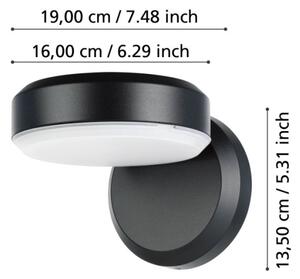 Eglo 900673 - LED Vonkajšie nástenné svietidlo FORNACI LED/10,8/230V IP54