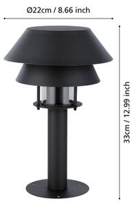 Eglo 900802 - Vonkajšia lampa CHIAPPERA 1xE27/40W/230V 33 cm IP65