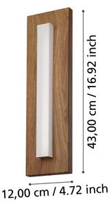 Eglo 900679 - LED Vonkajšie nástenné svietidlo BITETTO LED/7W/230V IP44