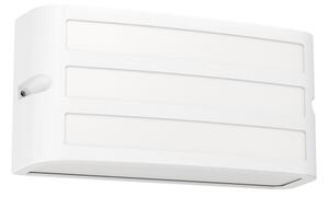 Eglo 900809 - Vonkajšie nástenné svietidlo CAMARDA 1xE27/40W/230V biela IP54