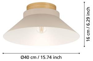 Eglo 900736 - Stropné svietidlo MOHARRAS 1xE27/40W/230V