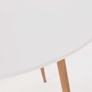 LINEA Jedálenský set nábytku pre 2 osoby - biela/prírodná