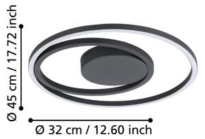 Eglo 900728 - LED RGBW Stmievateľné stropné svietidlo CALAGRANO-Z LED/21,5W/230V