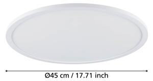 Eglo 900758-LED Stmievateľné stropné svietidlo SARSINA-Z 33,5W/230V pr. 45 cm biela