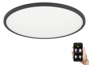 Eglo 900761-LED Stmievateľné stropné svietidlo SARSINA-Z 33,5W/230V pr.45 cm čierna