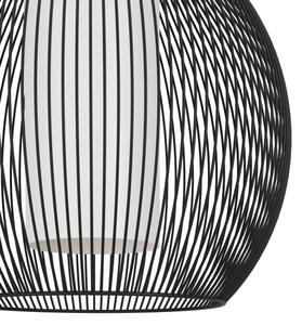 Eglo 900828 - Luster na lanku RAZONI 1xE27/40W/230V čierna