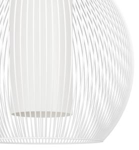 Eglo 900829 - Luster na lanku RAZONI 1xE27/40W/230V biela
