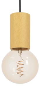 Eglo 900801 - Luster na lanku POZUETA 1xE27/40W/230V hnedá