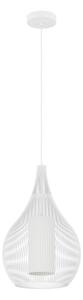 Eglo 900829 - Luster na lanku RAZONI 1xE27/40W/230V biela