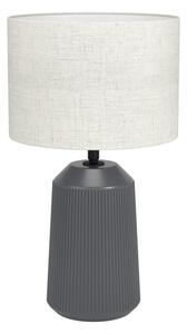 Eglo 900824 - Stolná lampa CAPALBIO 1xE27/40W/230V šedá