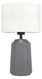 Eglo 900824 - Stolná lampa CAPALBIO 1xE27/40W/230V šedá