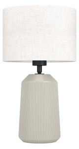 Eglo 900823 - Stolná lampa CAPALBIO 1xE27/40W/230V krémová
