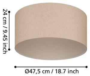 Eglo 900858 - Stropné svietidlo FENIGLIA 1xE27/40W/230V