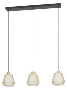 Eglo 900897 - Luster na lanku CIUDADELA 3xE27/40W/230V