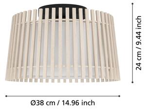 Eglo 900901 - Stropné svietidlo FATTORIA 1xE27/25W/230V