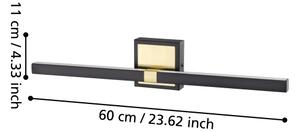 Eglo 900928 - LED Kúpeľňové nástenné svietidlo PEGUERA LED/11W/230V IP44