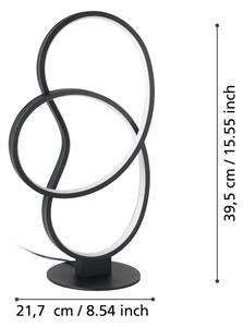 Eglo 900951 - LED Stolná lampa GIANELLA LED/14,5W/230V