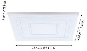 Eglo 900959 - LED RGBW Stmievateľné stropné svietidlo ALBARCA LED/18W/230V + DO