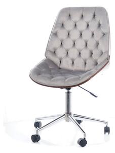 Štýlová kancelárska stolička SKYLOR - šedá