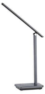 Eglo 900957-LED Stmievateľná nabíjacia stolná lampa INIESTA 3,6W/5V 1800mAh šedá