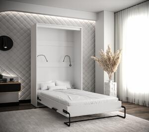 Praktická výklopná posteľ HAZEL 120 - biela / old style