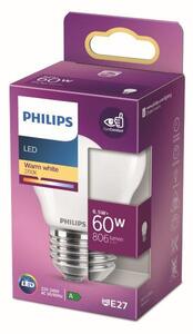 Philips 8718699762858 LED žiarovka classic E27 6,5W/60W 806lm 2700K P45 kvapka