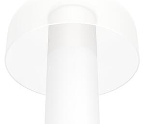 Eglo 900982 - LED Stmievateľná vonkajšia lampa PONENTE 2,25W/5V 2600mAh IP44 biela